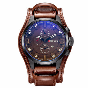 Man Clock 2019 Top Brand Luxury Steampunk