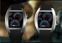 Load image into Gallery viewer, Speedometer Style LED Wrist Watch