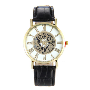 Luxury Men Hollow Quartz Wrist Watch