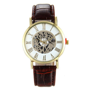 Luxury Men Hollow Quartz Wrist Watch