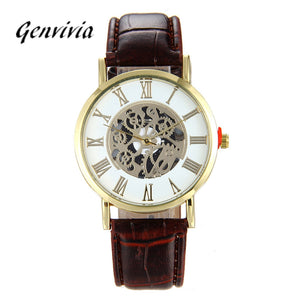 Luxury Men Hollow Quartz Wrist Watch