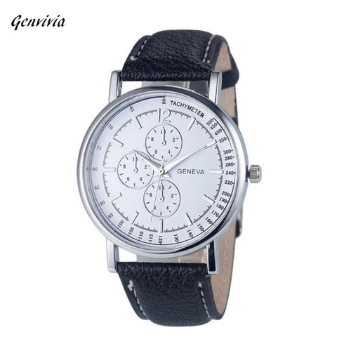 Classic Buckle Analog Wrist Watch