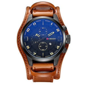 Man Clock 2019 Top Brand Luxury Steampunk