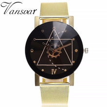 Load image into Gallery viewer, Unisex Rose Gold Gear Luxury Style Watches