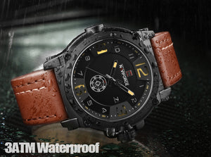 Naviforce Military Sport Men's Leather Watch