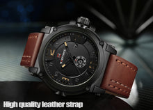 Load image into Gallery viewer, Naviforce Military Sport Men&#39;s Leather Watch