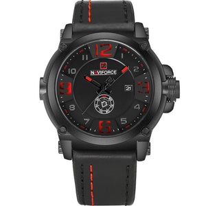 Naviforce Military Sport Men's Leather Watch