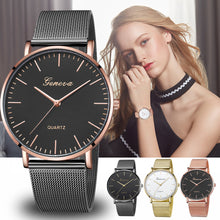 Load image into Gallery viewer, GENEVA Women&#39;s Classic Stainless Steel Wrist Watch