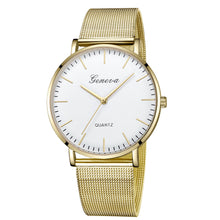 Load image into Gallery viewer, GENEVA Women&#39;s Classic Stainless Steel Wrist Watch