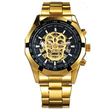 Load image into Gallery viewer, WINNER Steampunk Skull  Watch