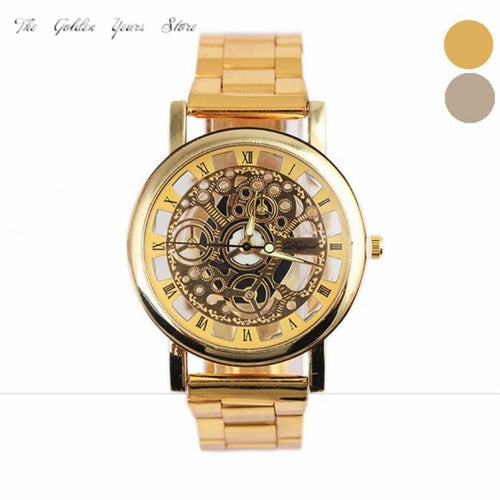 Strip Mechanical Gear Watch