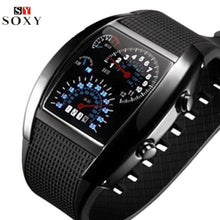 Load image into Gallery viewer, Speedometer Style LED Wrist Watch