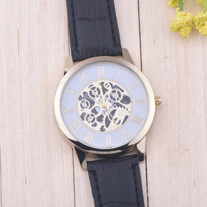 Luxury Men Hollow Quartz Wrist Watch